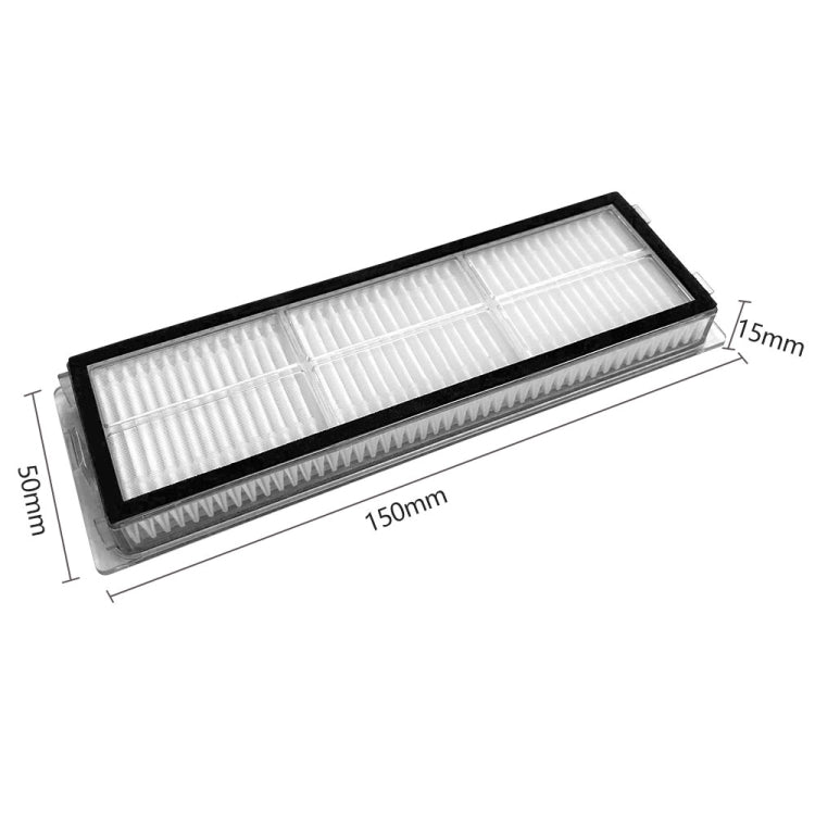 20件/套 海帕+水箱濾網+邊刷+主刷+拖布+小刷子 適用於米家/石頭