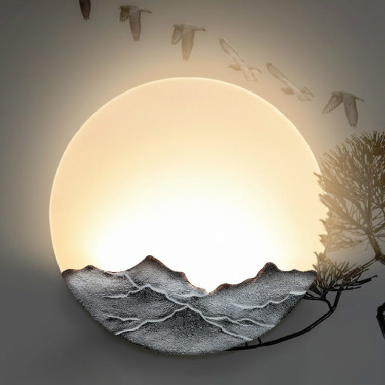 中式壁燈LED卧室床頭燈客廳裝飾燈具