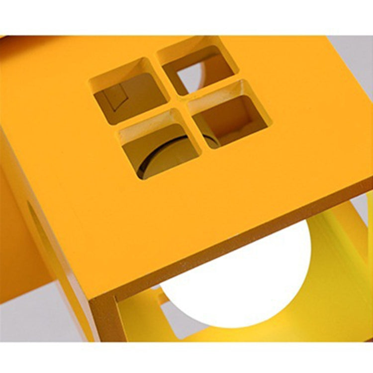 創意時尚簡約房子吊燈卧室書房幼兒園燈具