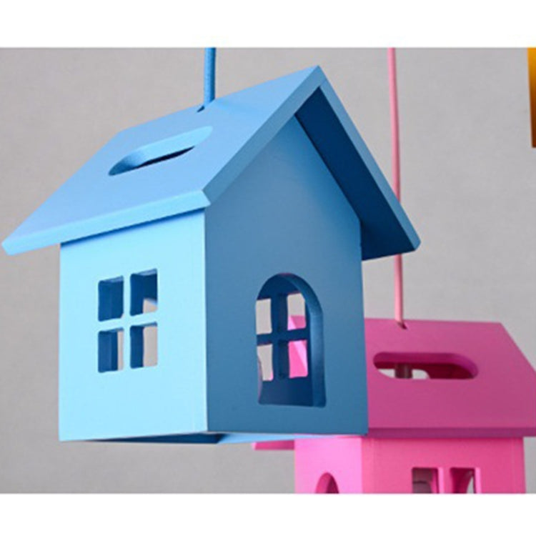 創意時尚簡約房子吊燈卧室書房幼兒園燈具