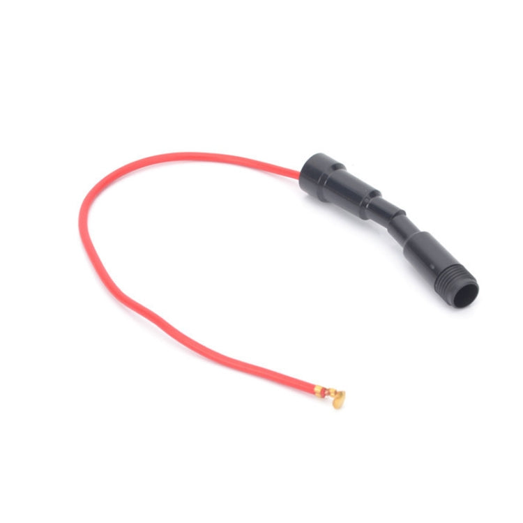 100個一賣 帶線保險絲座 保險管座 玻璃管座，尺寸：5x20mm