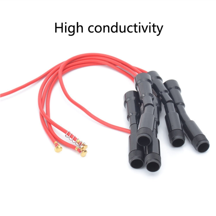 100個一賣 帶線保險絲座 保險管座 玻璃管座，尺寸：5x20mm