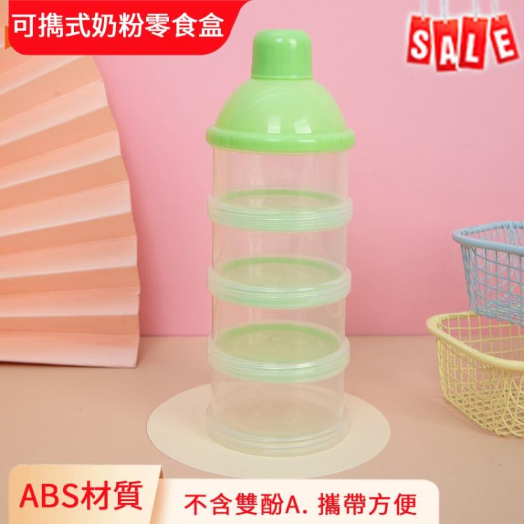 便攜式奶粉零食盒餵養盒嬰兒食品儲物盒