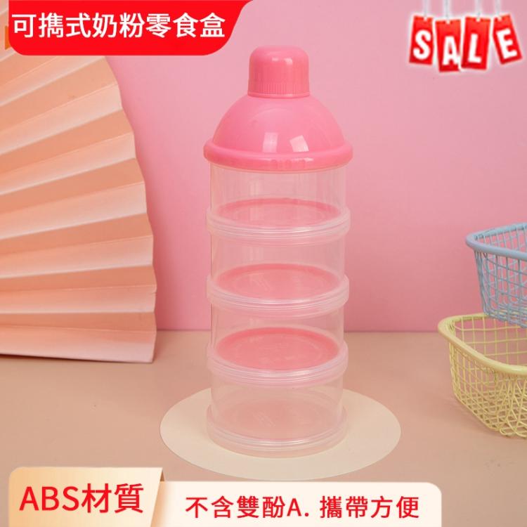 便攜式奶粉零食盒餵養盒嬰兒食品儲物盒
