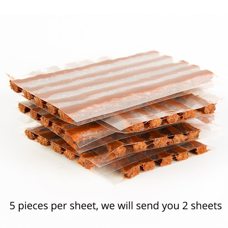 5件 汽車摩托車自行車輪胎修補橡膠條 輪胎修補帶