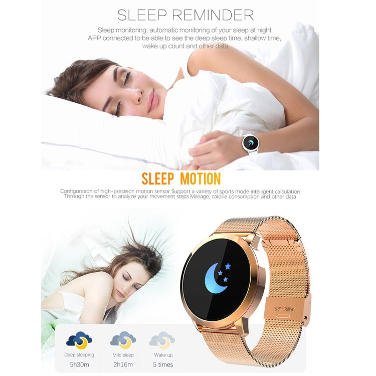 Q8智能手錶OLED彩色屏幕心率監測器血壓氧氣IP67男士時尚健身追蹤器心率