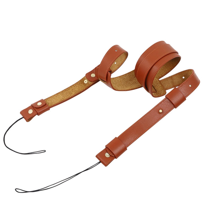 牛皮相機肩帶 戶外攝影照相機肩帶 掛脖手繞相機帶