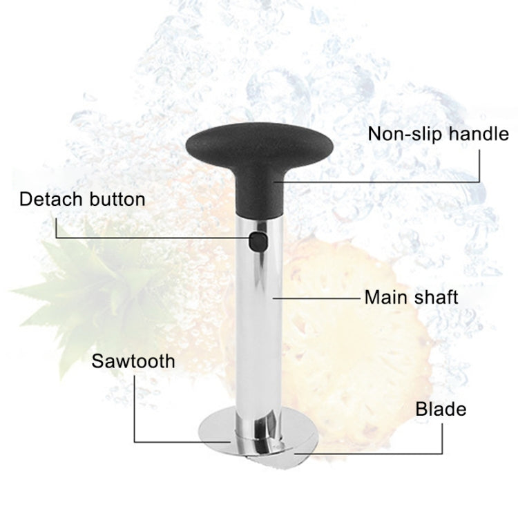 2個一賣 不銹鋼菠蘿削皮器切片器 水果切割器廚房工具