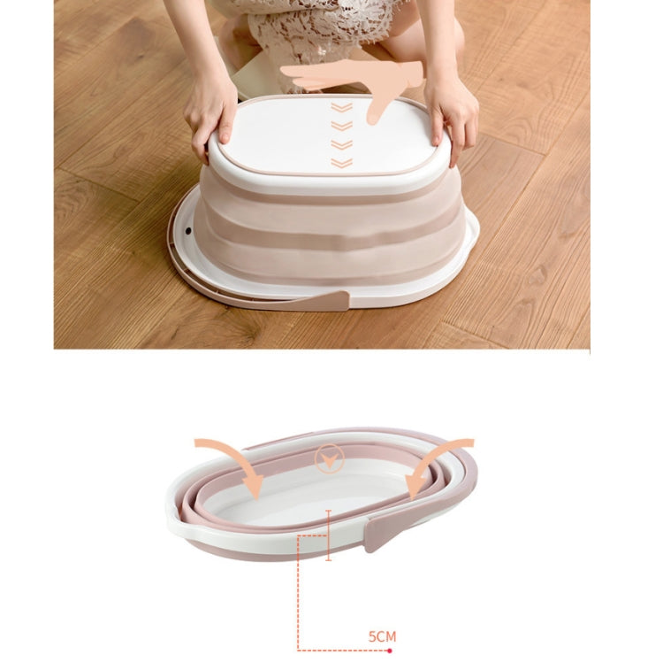 家用可摺疊拖地桶長方形拖把清洗桶