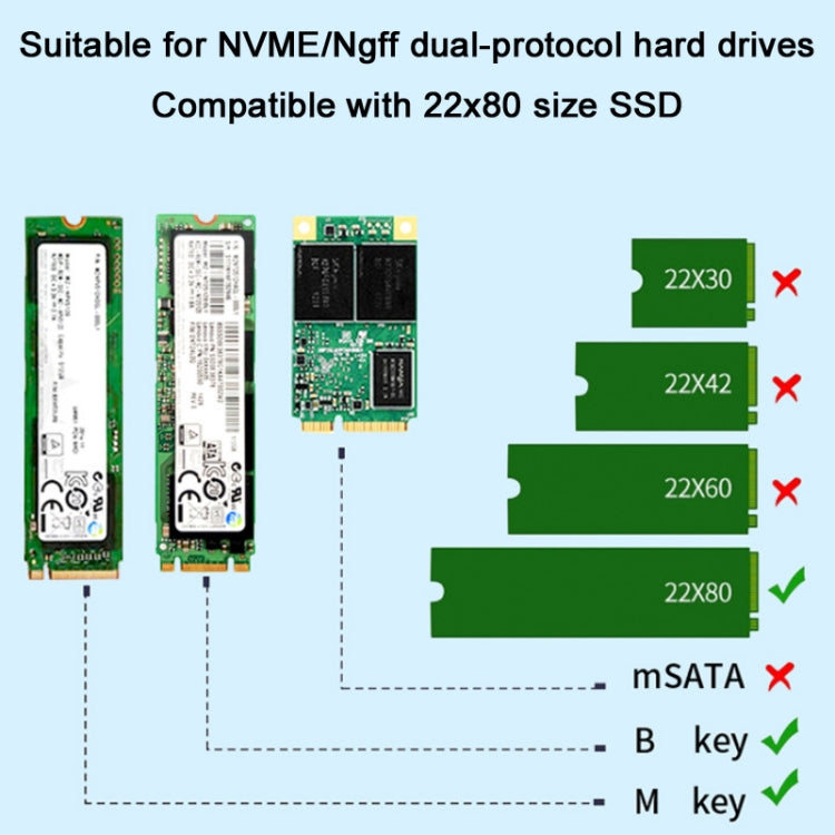 佳翼 酷冷灰魚 M.2 無軸承硬盤散熱器 適用於NVME/Ngff