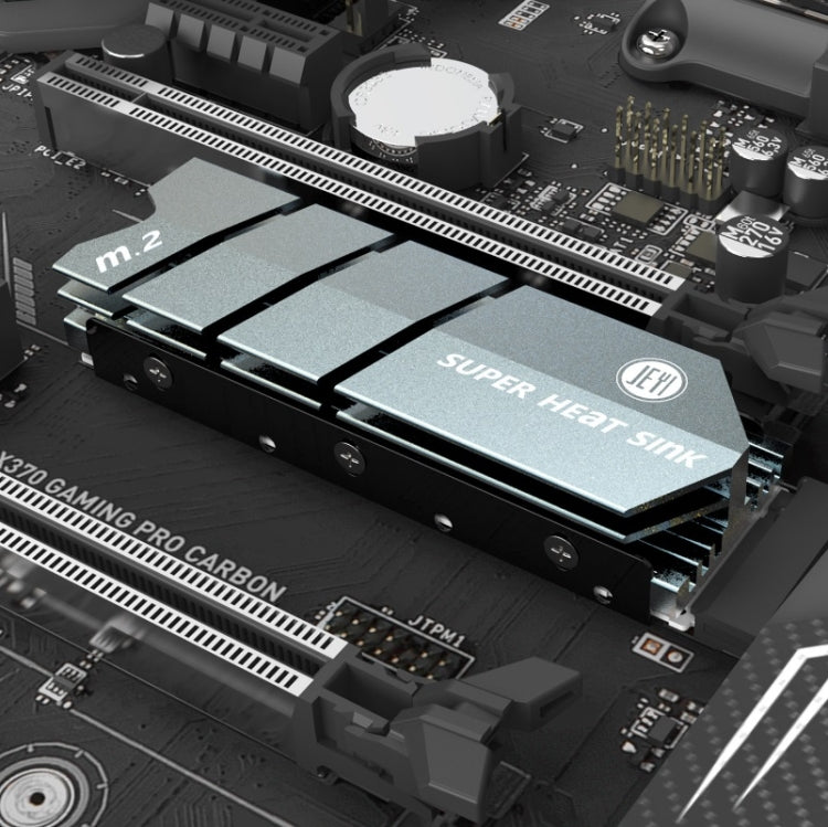 佳翼 酷冷灰魚 M.2 無軸承硬盤散熱器 適用於NVME/Ngff