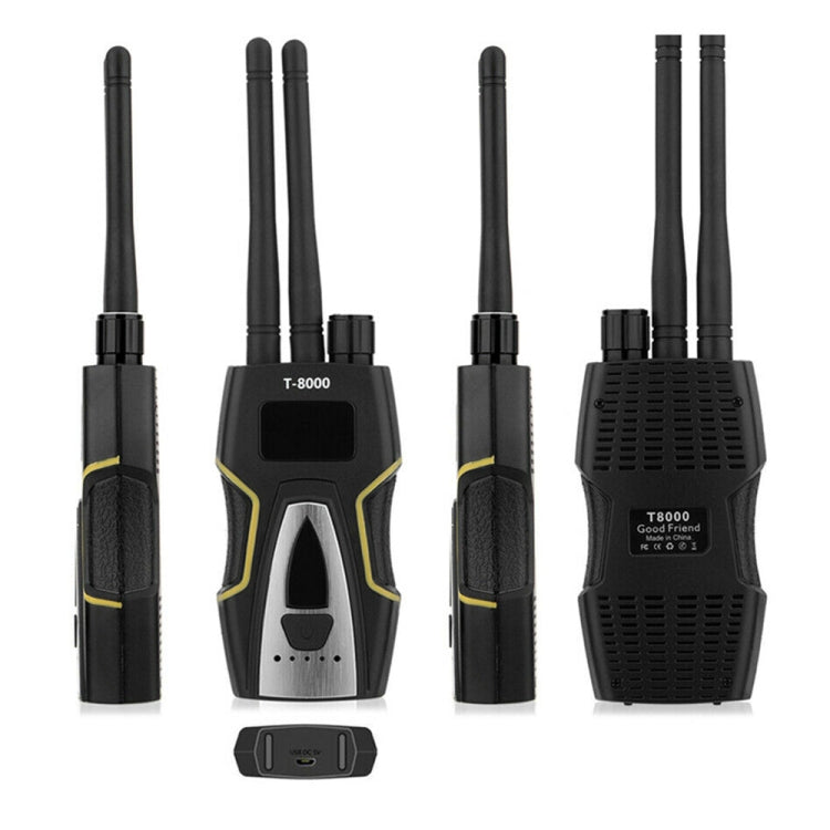 T8000 無線信號探測儀GPS防定位查找攝像頭防偷拍反跟蹤檢測儀器