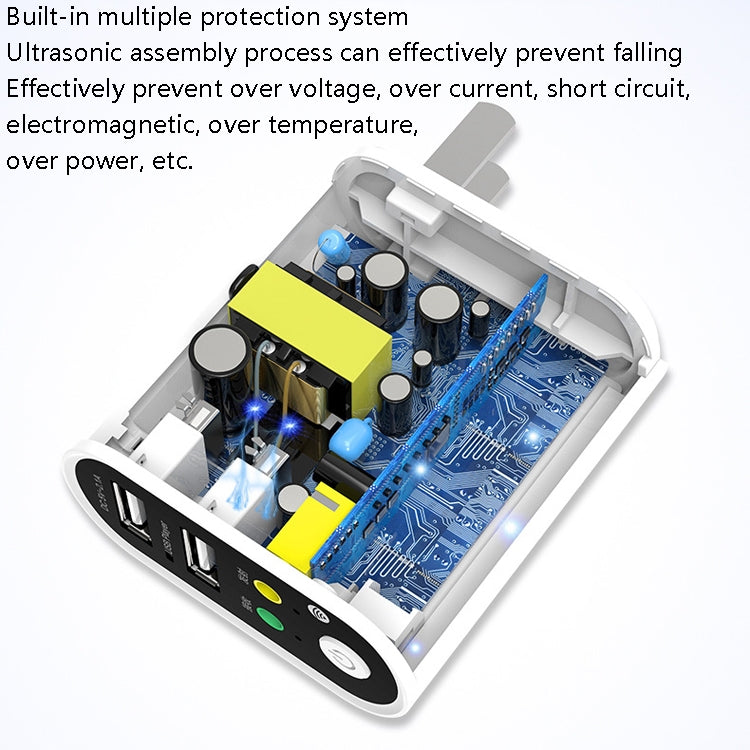 RAYEE K8 遙控版二合一藍牙5.0接收器發射器 帶快充U盤播放，美規