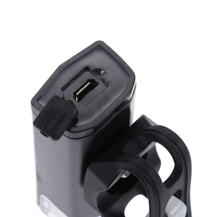 自行車高亮USB充電照明燈防水單車前燈尾燈套裝