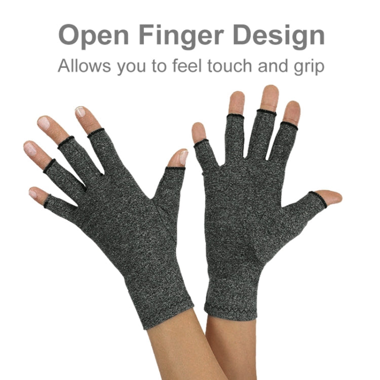 半指騎行手套關節炎壓力健康手套高彈透氣防水康復騎行手套