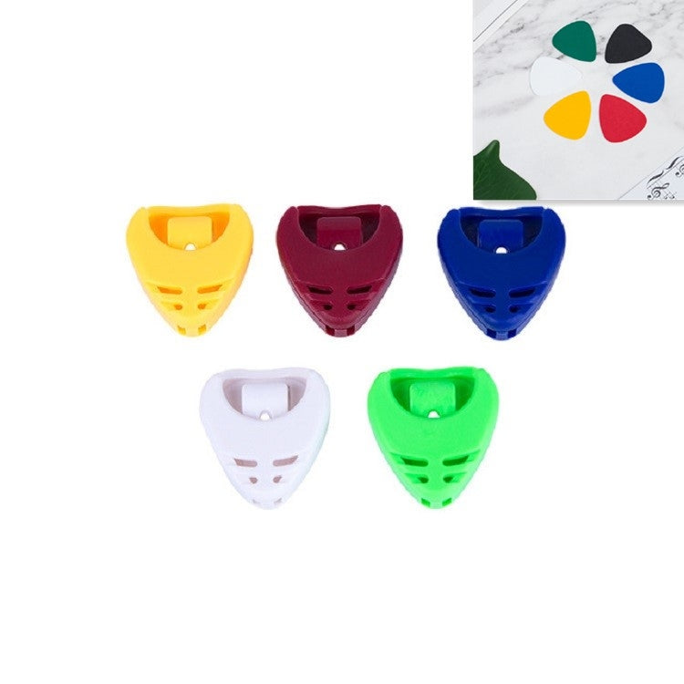 100個賣 ABS 吉他撥片收納盒，顏色隨機發貨