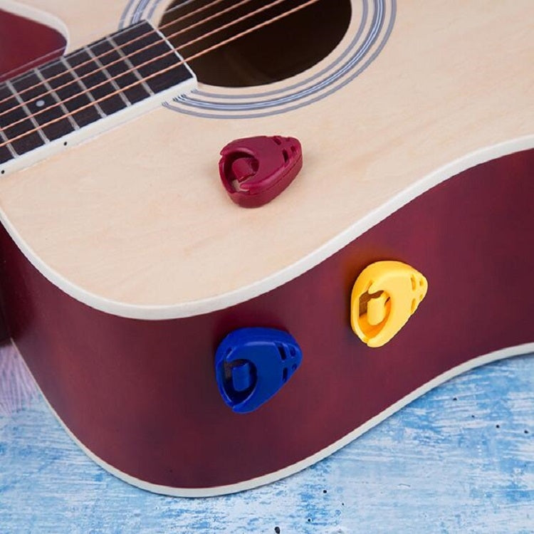 100個賣 ABS 吉他撥片收納盒，顏色隨機發貨