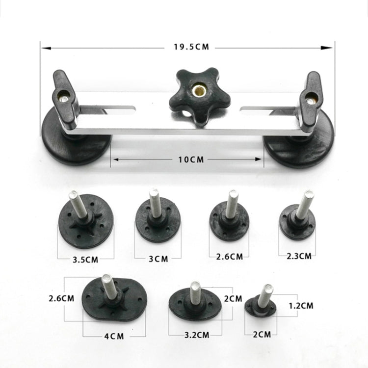 12合一 汽車凹陷修復工具套裝免鈑金凹痕修復器拉拔器