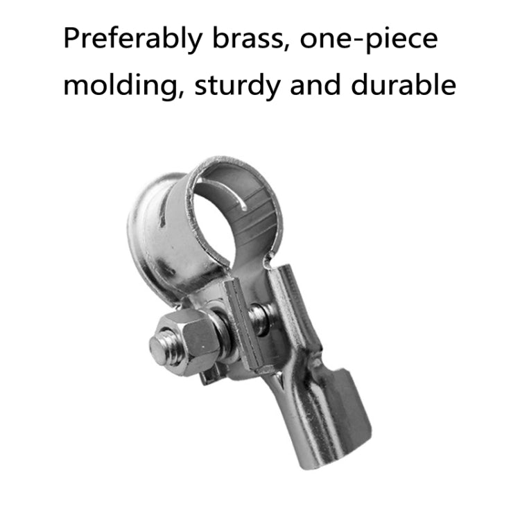 1對一賣 T007 黃銅電鍍錫汽車電瓶樁頭 蓄電池端子接頭電纜接線頭