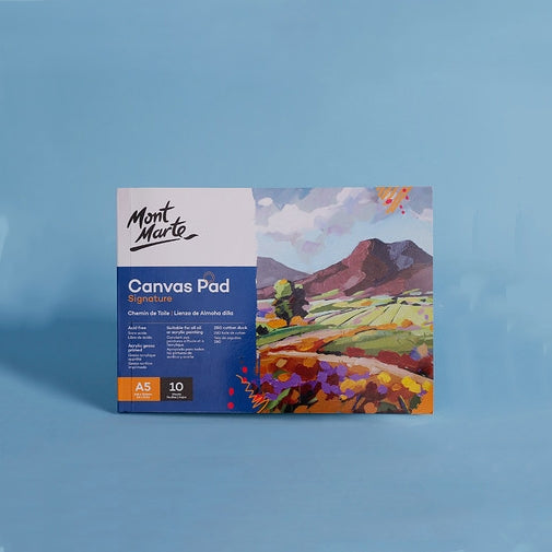 10張/包 油丙烯畫帆布墊紙書 畫布帆布紙