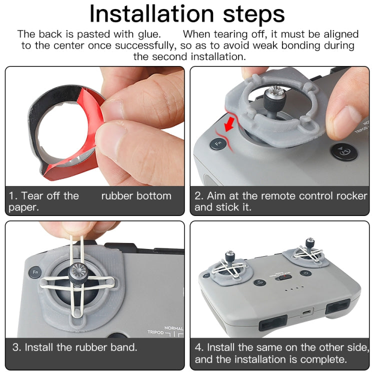 RCSTQ 遙控器搖桿阻尼器 適用於Mavic Air 2，DJI Air 2S，DJI Mini 2
