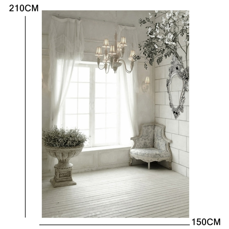 1.5m x 2.1m 窗戶磚牆影樓 3D攝影背景