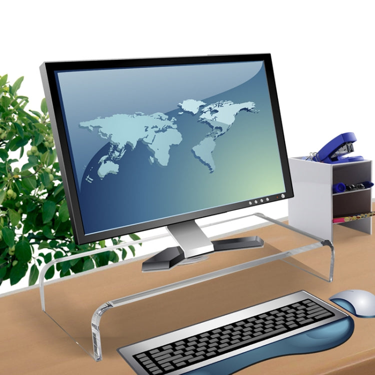 SYC0043 2個一賣 電腦显示器桌面增高亞克力底座