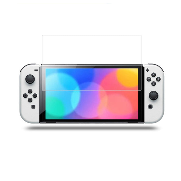 KJH NS-062 遊戲機防指紋屏幕保護貼膜 適用於 Nintendo Switch OLED