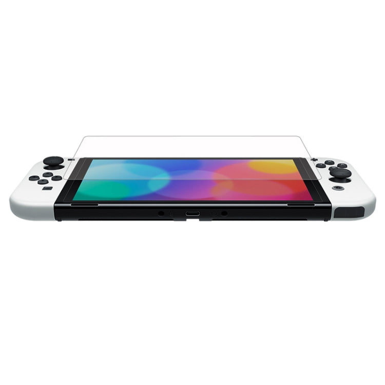 KJH NS-062 遊戲機防指紋屏幕保護貼膜 適用於 Nintendo Switch OLED