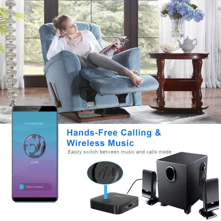 WB5 藍牙5.0無線音頻適配器 接收發射二合一