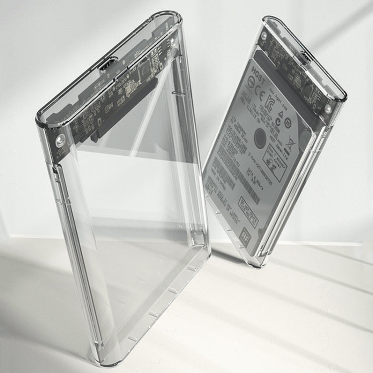 TU31 2.5寸 USB3.1 Type-C接口硬盤透明保護殼