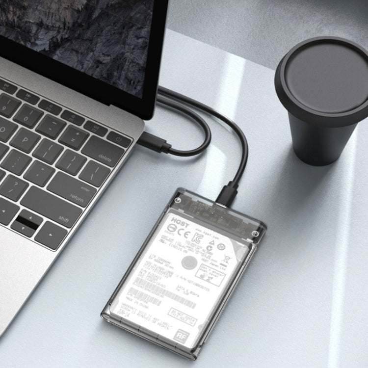 TU31 2.5寸 USB3.1 Type-C接口硬盤透明保護殼