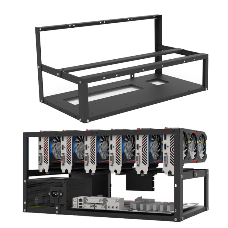 6K500 6顯卡固定架 單電源