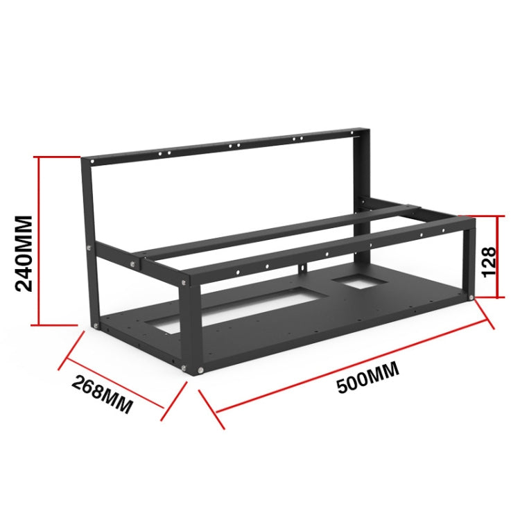 6K500 6顯卡固定架 單電源
