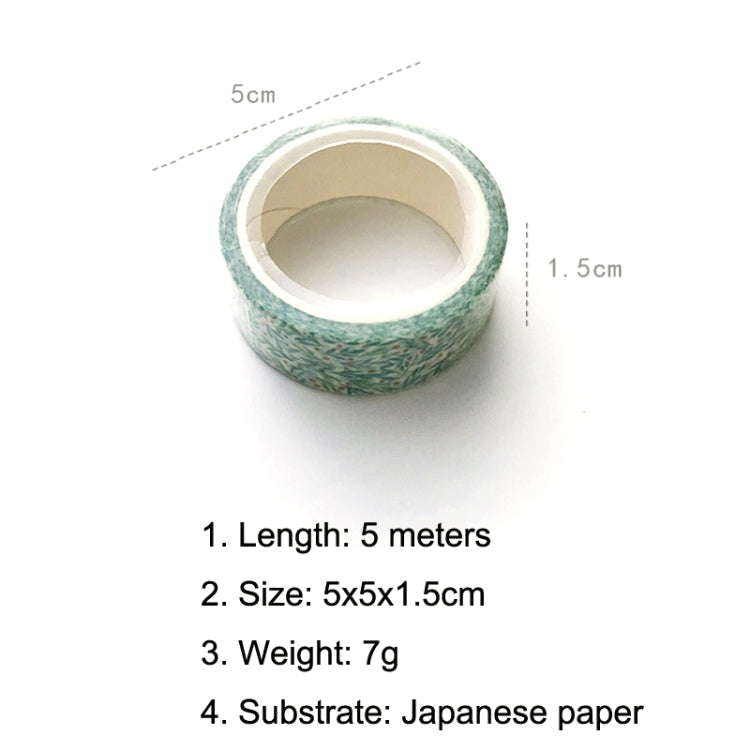 10個一賣 手帳和紙可愛膠帶，顏色隨機發貨