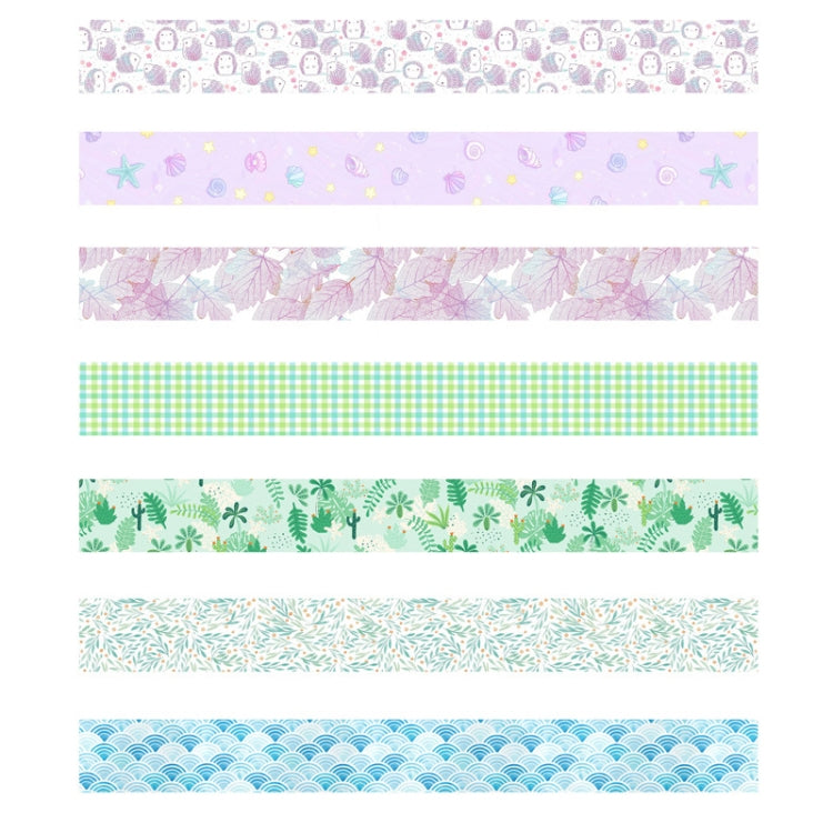 10個一賣 手帳和紙可愛膠帶，顏色隨機發貨