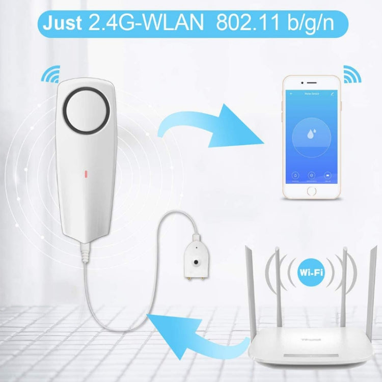 WIFI 智能APP遠程防漏水報警器