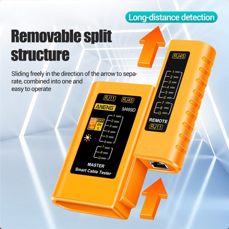 ANENG 2件一賣 多功能網線水晶頭單邊檢測器，顏色隨機發貨