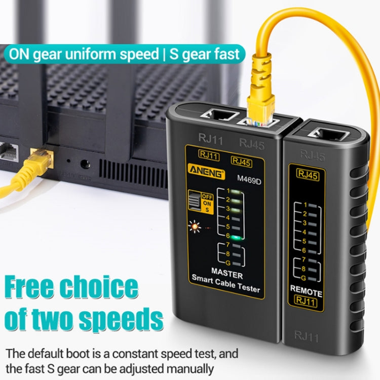 ANENG 2件一賣 多功能網線水晶頭單邊檢測器，顏色隨機發貨