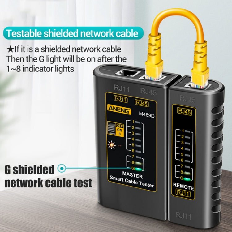 ANENG 2件一賣 多功能網線水晶頭單邊檢測器，顏色隨機發貨