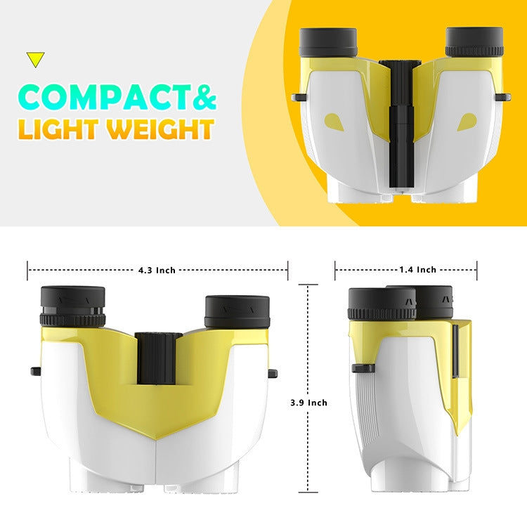 10 X 25北極熊雙筒望遠鏡兒童禮物