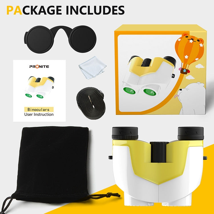 10 X 25北極熊雙筒望遠鏡兒童禮物