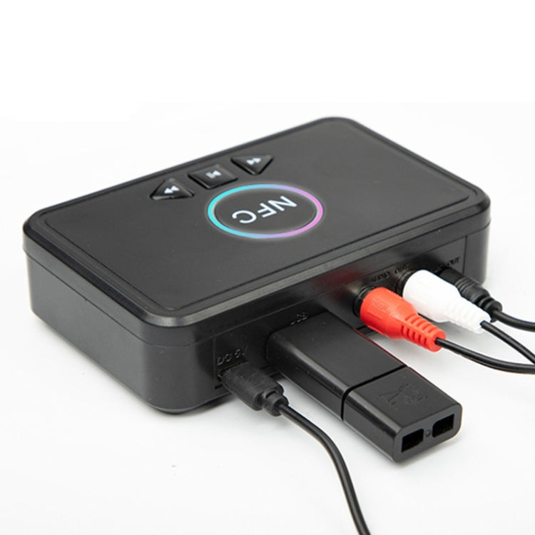 藍牙5.0 AUX接口車載NFC音頻接收器