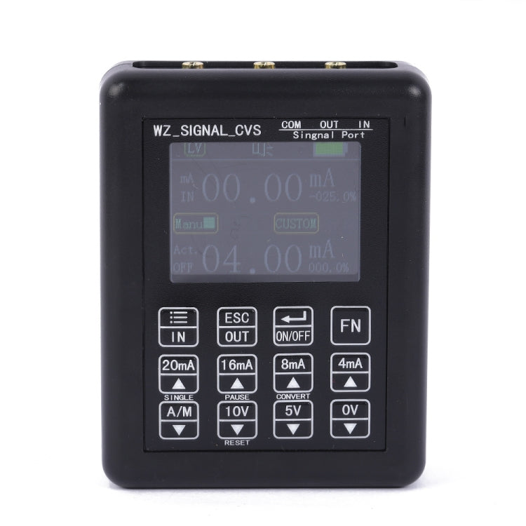 0-10V 4-20mA 信號發生器源變送器校準器可調電流電壓模擬器