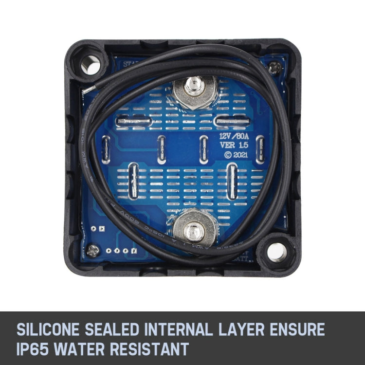 12V 140A 房車遊艇越野車沙灘車雙電池電壓敏感繼電器