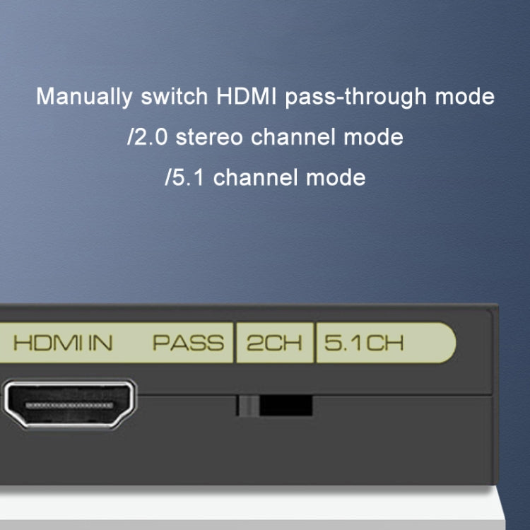 HDMI轉光纖高清4K音頻分離器