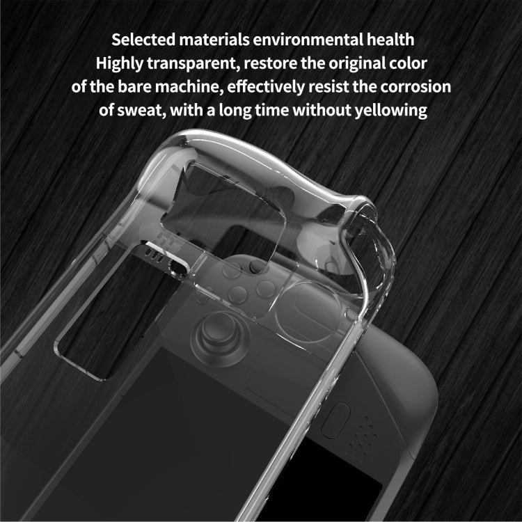 PGTECH  分體水晶硬殼保護套適用於Steam Deck遊戲主機