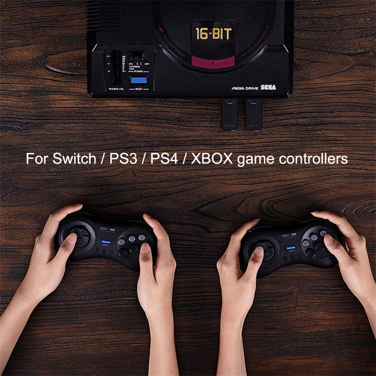 八位堂 無線藍牙接收器轉換器適用於PS4手柄