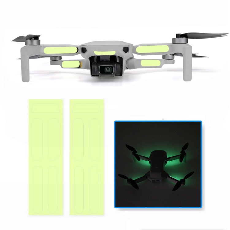 2片裝夜光貼紙適用於DJI Mavic Mini /Mini 3 Pro