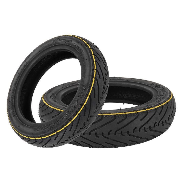 10寸電動滑板車條紋真空胎帶氣嘴納恩博MAX G30/G30E/G30LP